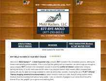 Tablet Screenshot of moldhackers.com